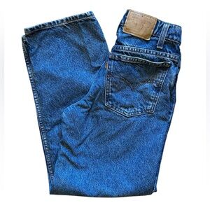 Vintage Orange Tab Student 550 Levi’s Jeans Sz 27x28